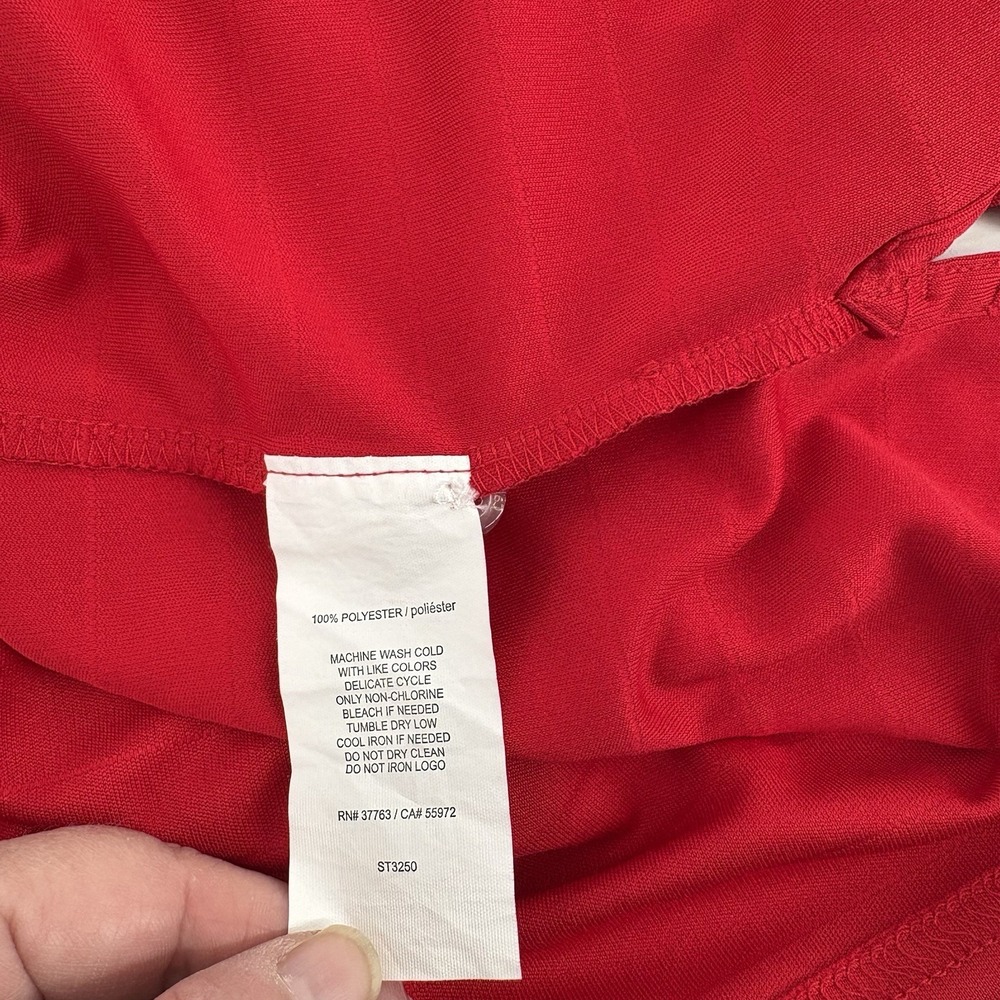 Callaway Golf Polo Shirt Men's 2XL XXL Red Performance Opti-Dri - Picture 7 of 8
